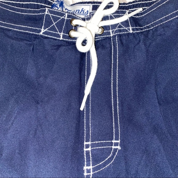 NEW Trunk LTD Navy Swim Trunks / Board Shorts - NWT - Picture 4 of 8